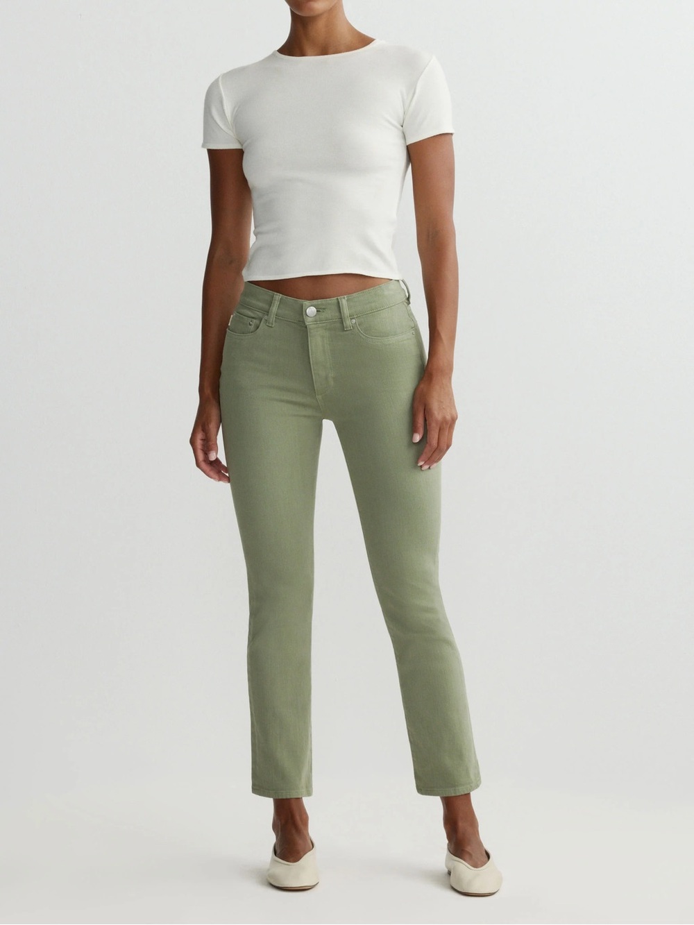 DL1961 Mara Straight Raw Hem Jeans